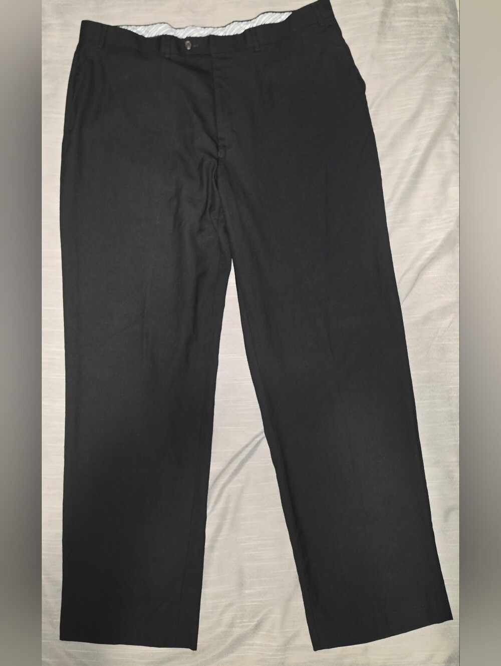 Mens Izod 40x32 black dress pants